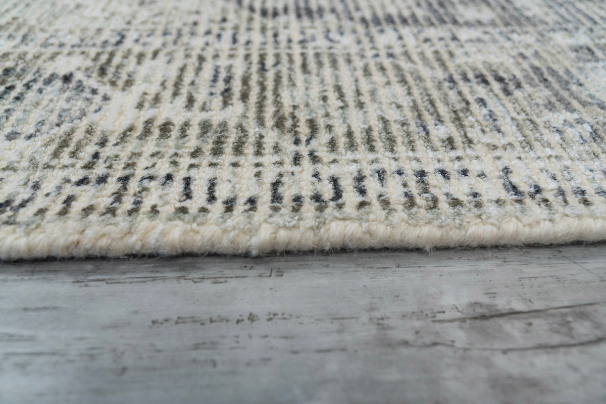 Stefano 15706 Beige/Taupe/Grey rug – pile detail
