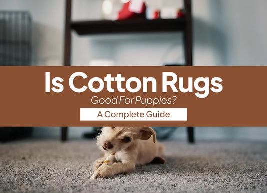 Is Cotton Rug Good for Puppies?