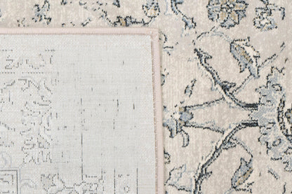 Ancient Garden 57136 Silver/Grey rug – corner detail
