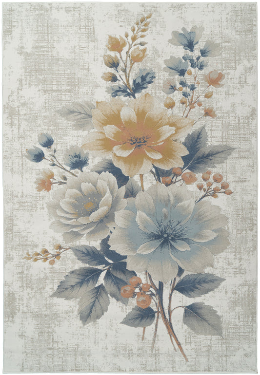 Aspire 11361 Cream/Multi rug-My Rug World