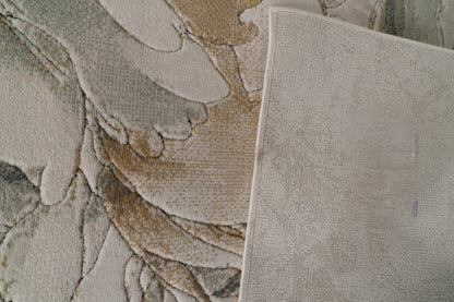 Aspire 11362 Cream/Beige/Multi rug – corner detail