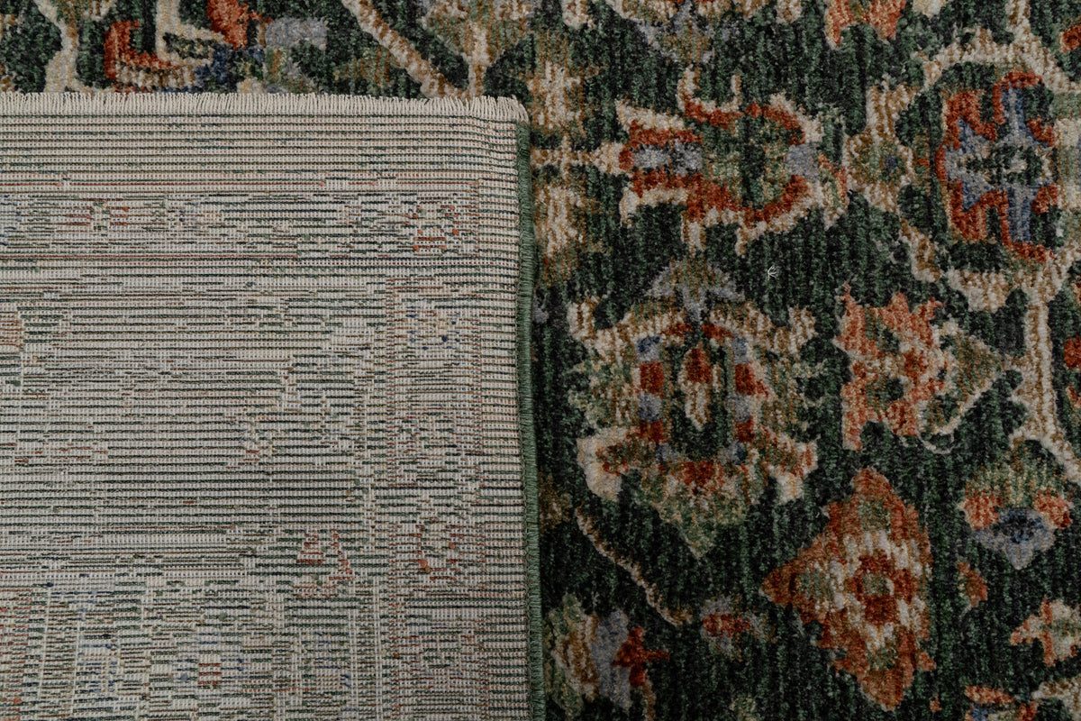 Atlanta 11750 Navy/Multi rug – corner detail