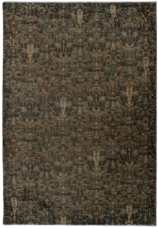 Atlanta 11760 Black/Ivory/Multi rug-My Rug World