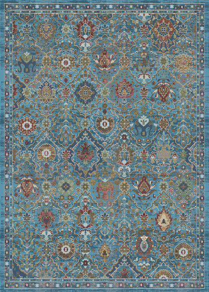 Atlanta 11764 Blue/Red/Multi rug