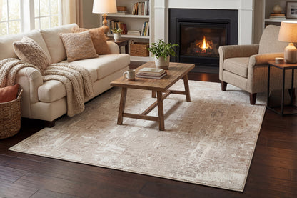 Atlas 2570 Beige/Ivory rug – room scene