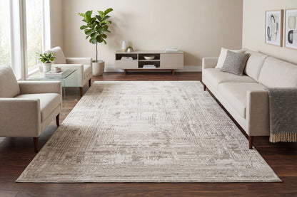 Atlas 2579 Ivory/Beige/Grey rug – room scene