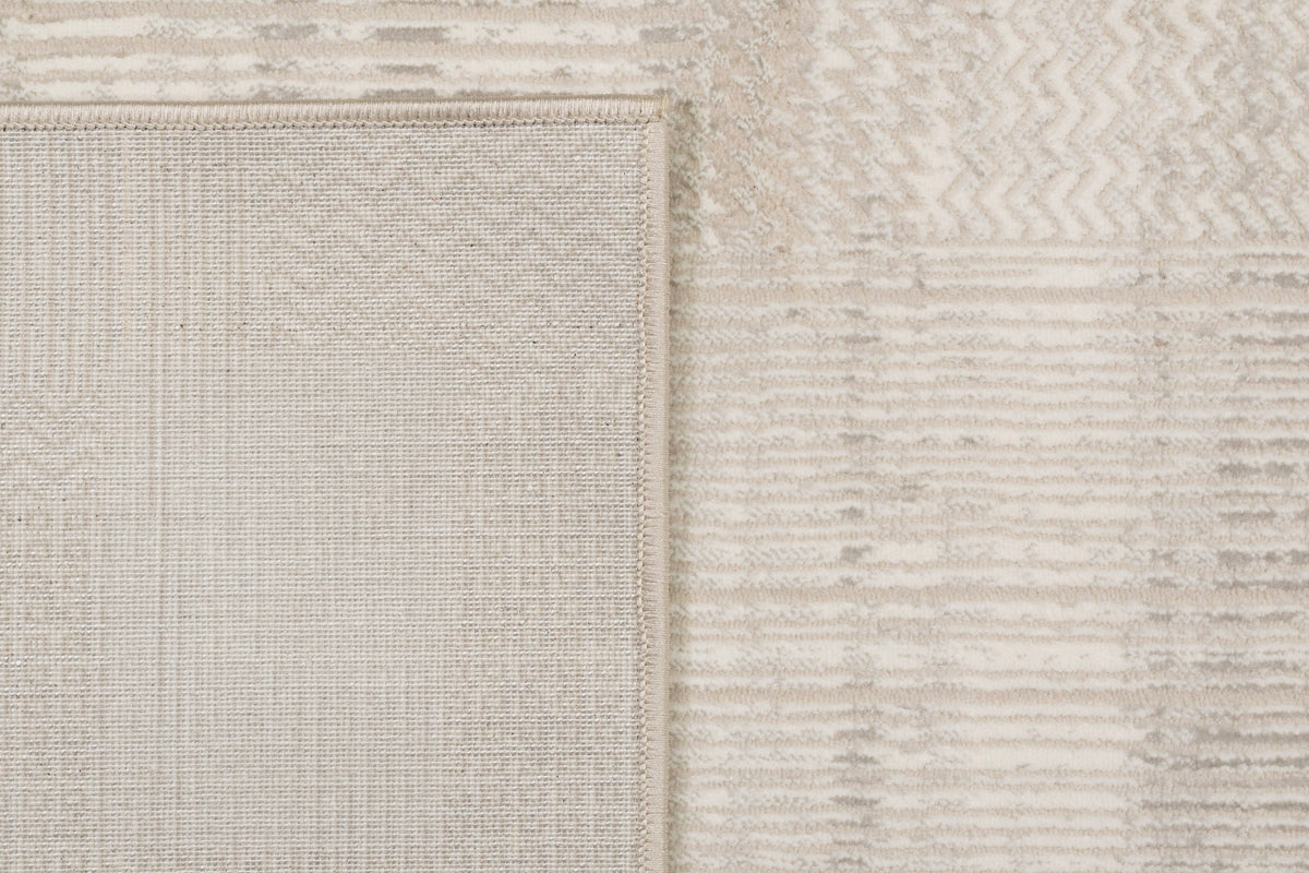 Atlas 2582 Beige/Grey rug – corner detail