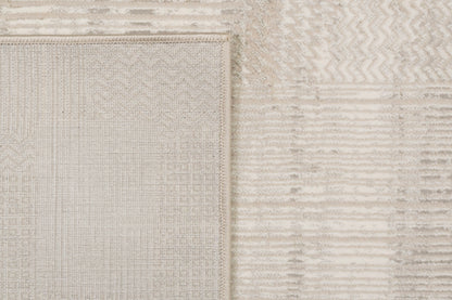Atlas 2582 Beige/Grey rug – corner detail