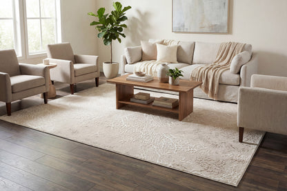 Atlas 2584 Beige/Grey rug – room scene