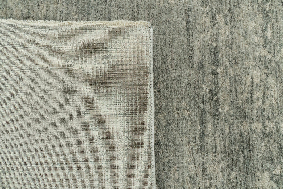 Atmos 11980 Grey/Dark Grey rug – corner detail