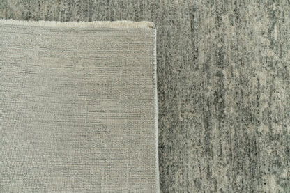 Atmos 11980 Grey/Dark Grey rug – corner detail