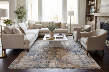 Autumn 10921 Cream rug – room scene