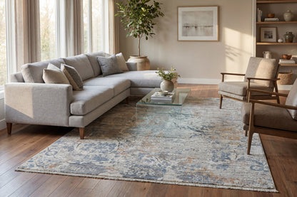 Autumn 10924 Grey/Cream/Multi rug – room scene