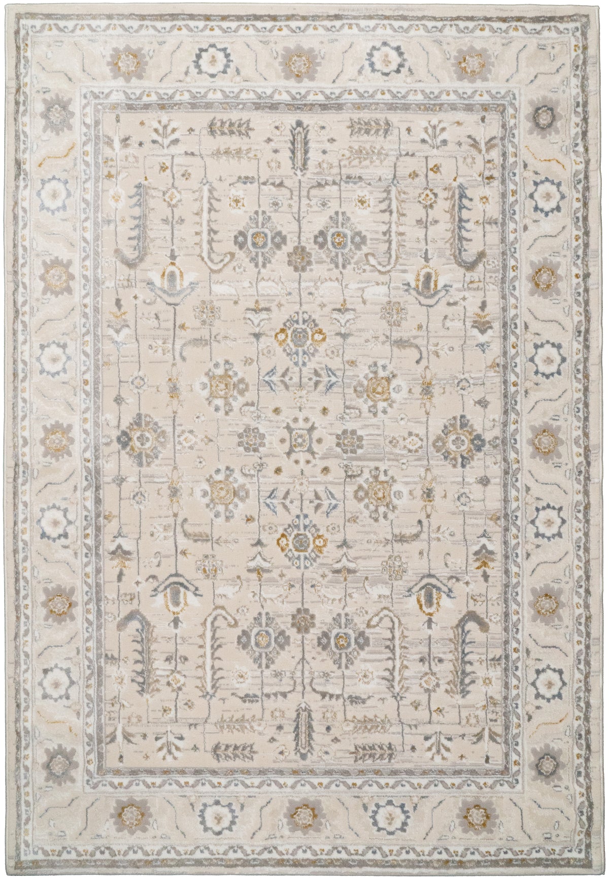 Azure 12584 Ivory/Grey/Blue rug