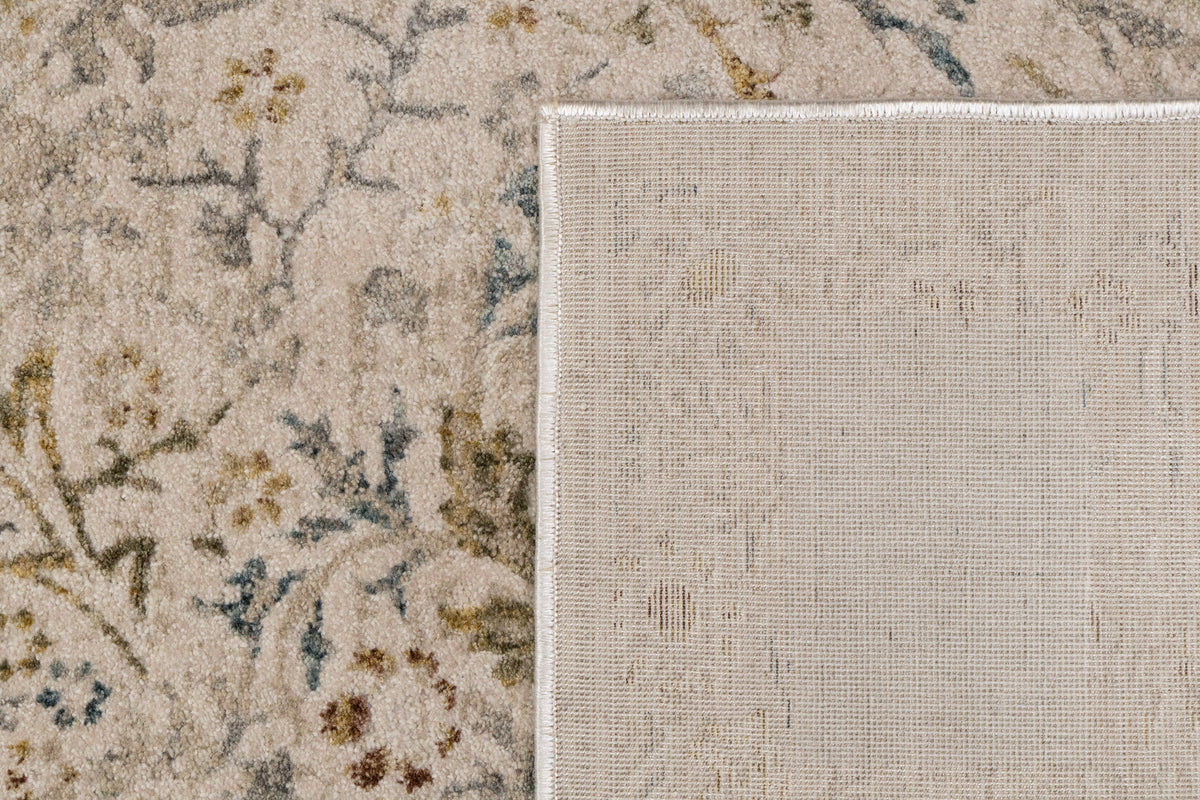 Bloomfield 19601 Cream/Multi rug – corner detail