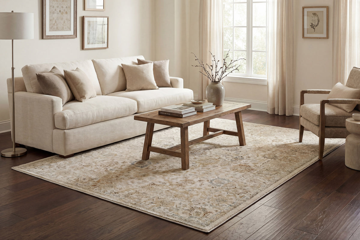 Bloomfield 19606 Beige/Grey/Cream rug – room scene