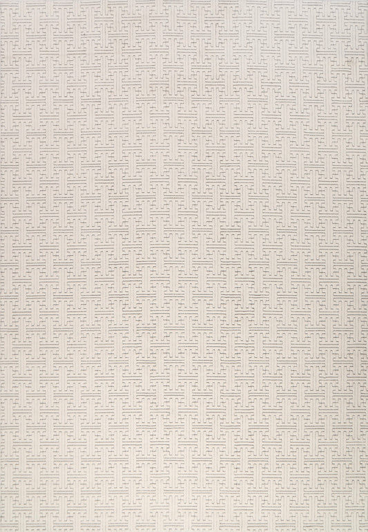 Boutique 19481 Cream/Grey rug-My Rug World