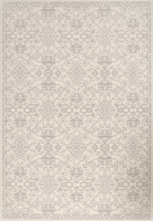 Boutique 19483 Grey/Cream rug-My Rug World