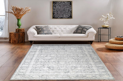 Canyon 15470 Grey/Cream rug – room scene