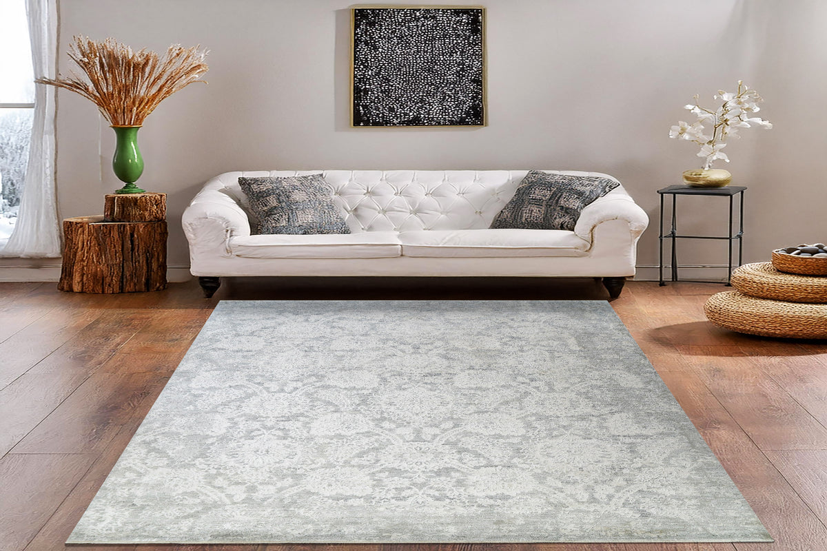 Canyon 15477 Grey/Cream rug – room scene