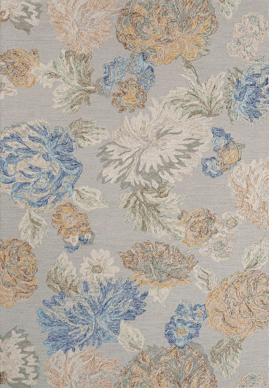 Daisy 9090 Sage/Multi rug-My Rug World