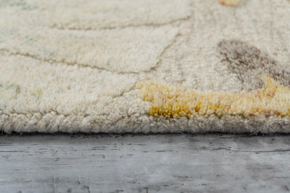 Daisy 9097 Grey/Multi rug – pile detail