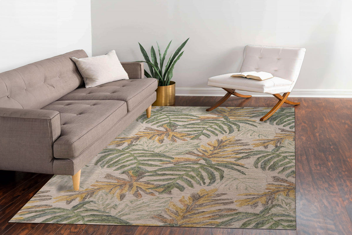 Daisy 9097 Grey/Multi rug – room scene