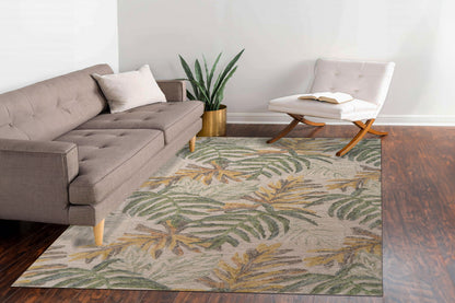 Daisy 9097 Grey/Multi rug – room scene