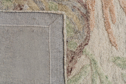 Daisy 9098 Grey/Multi rug – corner detail