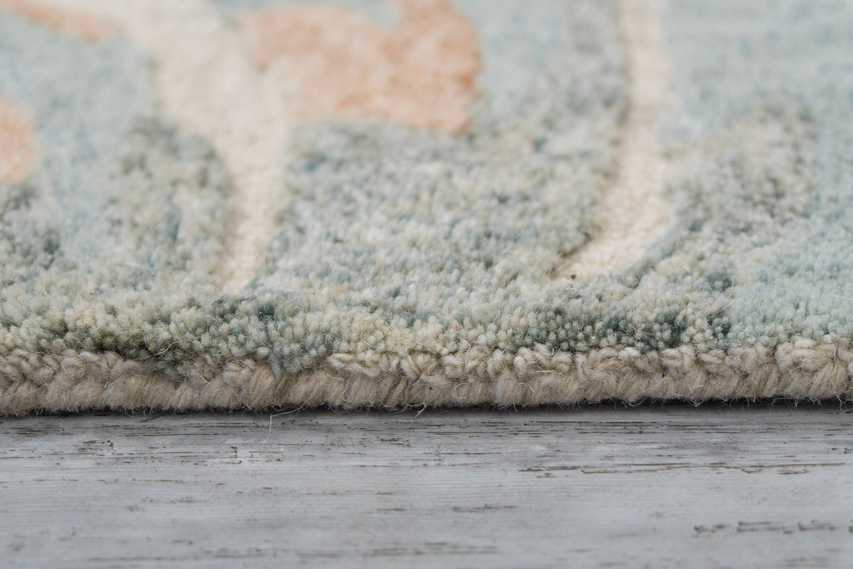 Daisy 9098 Grey/Multi rug – pile detail
