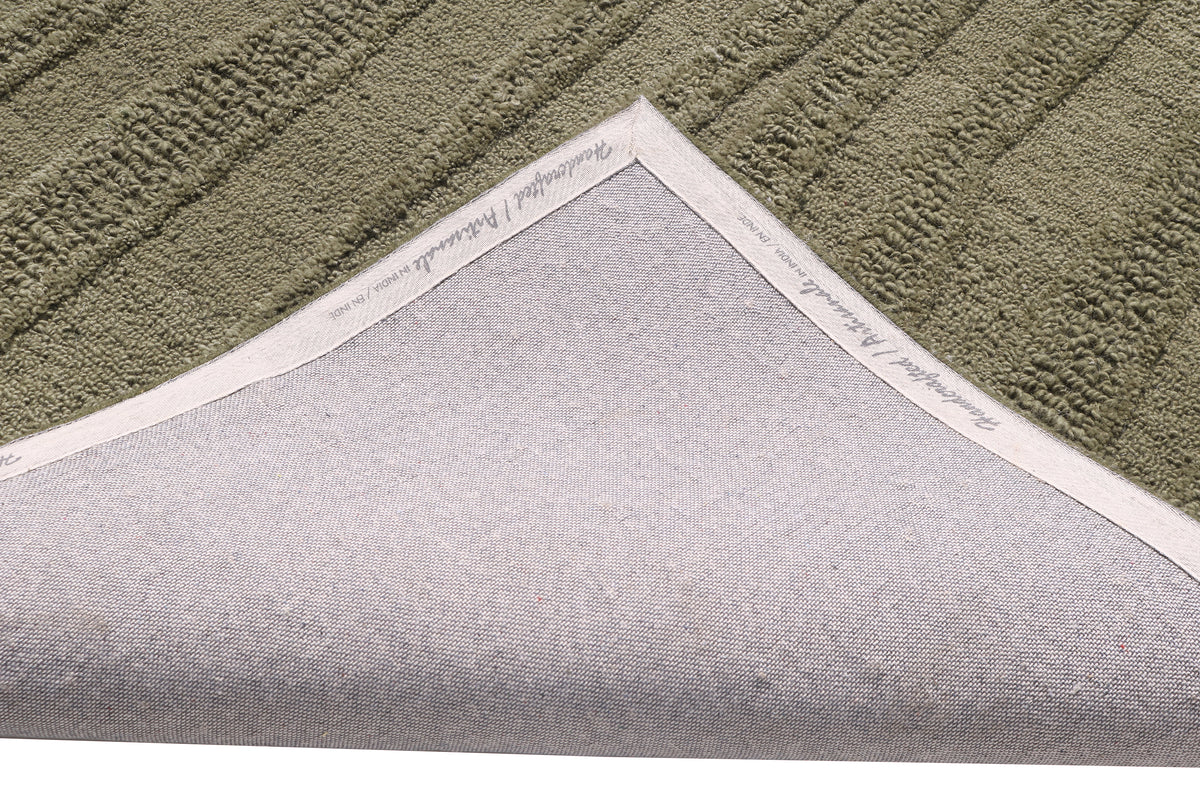 Drift 18750 Green rug – corner detail