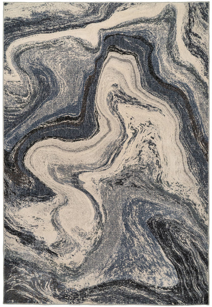 Eclipse 63436 Grey/Cream rug