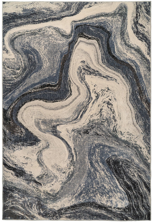 Eclipse 63436 Grey/Cream rug-My Rug World