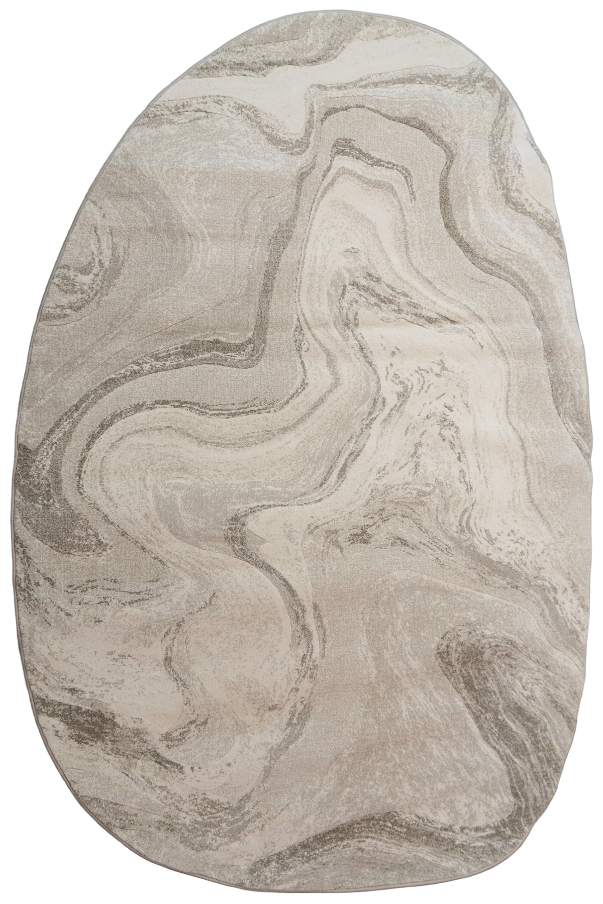Eclipse 63436 Beige rug – pebble