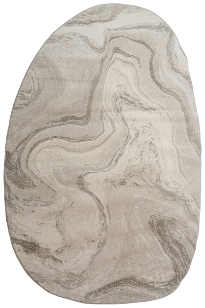 Eclipse 63436 Beige rug – pebble
