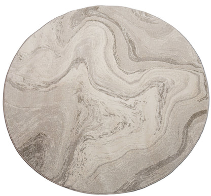Eclipse 63436 Beige rug – round