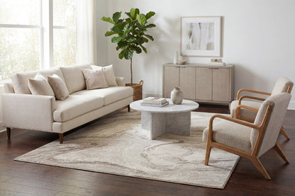 Eclipse 63436 Beige rug – room scene