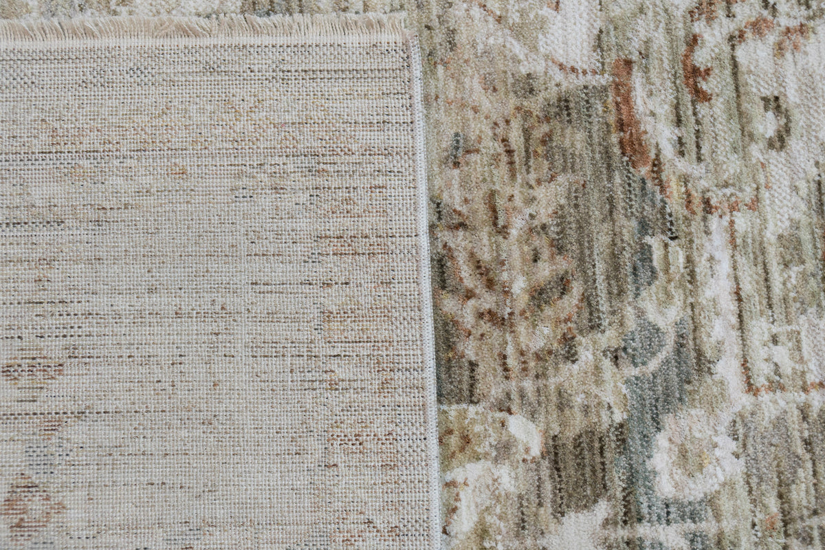 Flare 14740 Beige/Grey/Ivory rug – corner detail