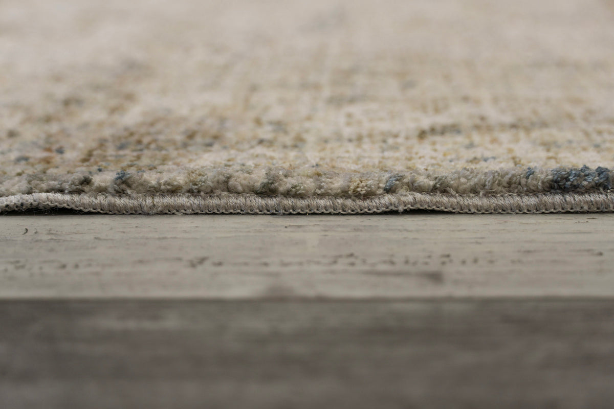 Flare 14741 Beige/Ivory/Blue rug – pile detail