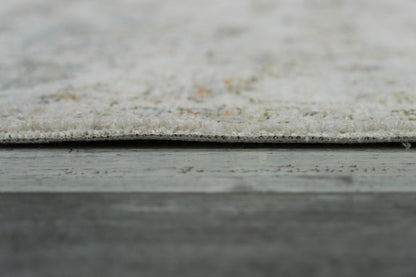 Flare 14742 Beige/Blue rug – pile detail