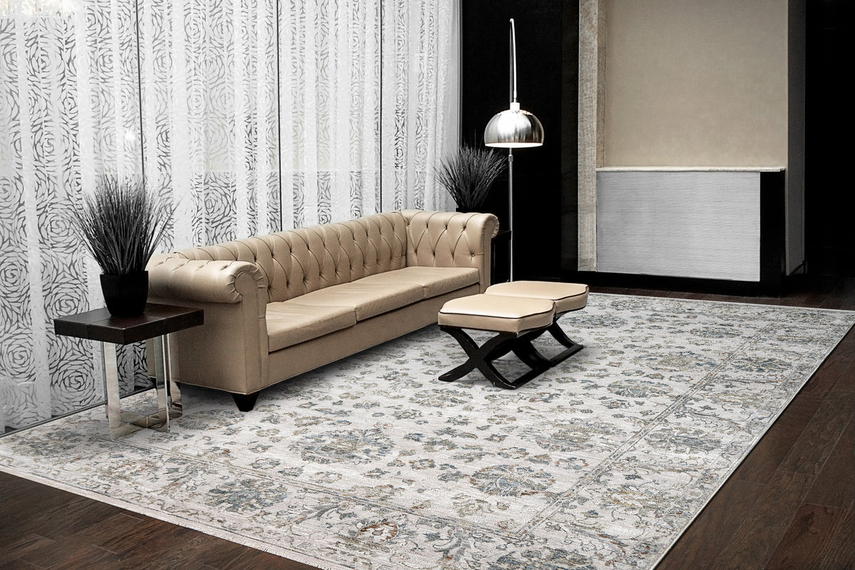 Flare 14742 Beige/Blue rug – room scene