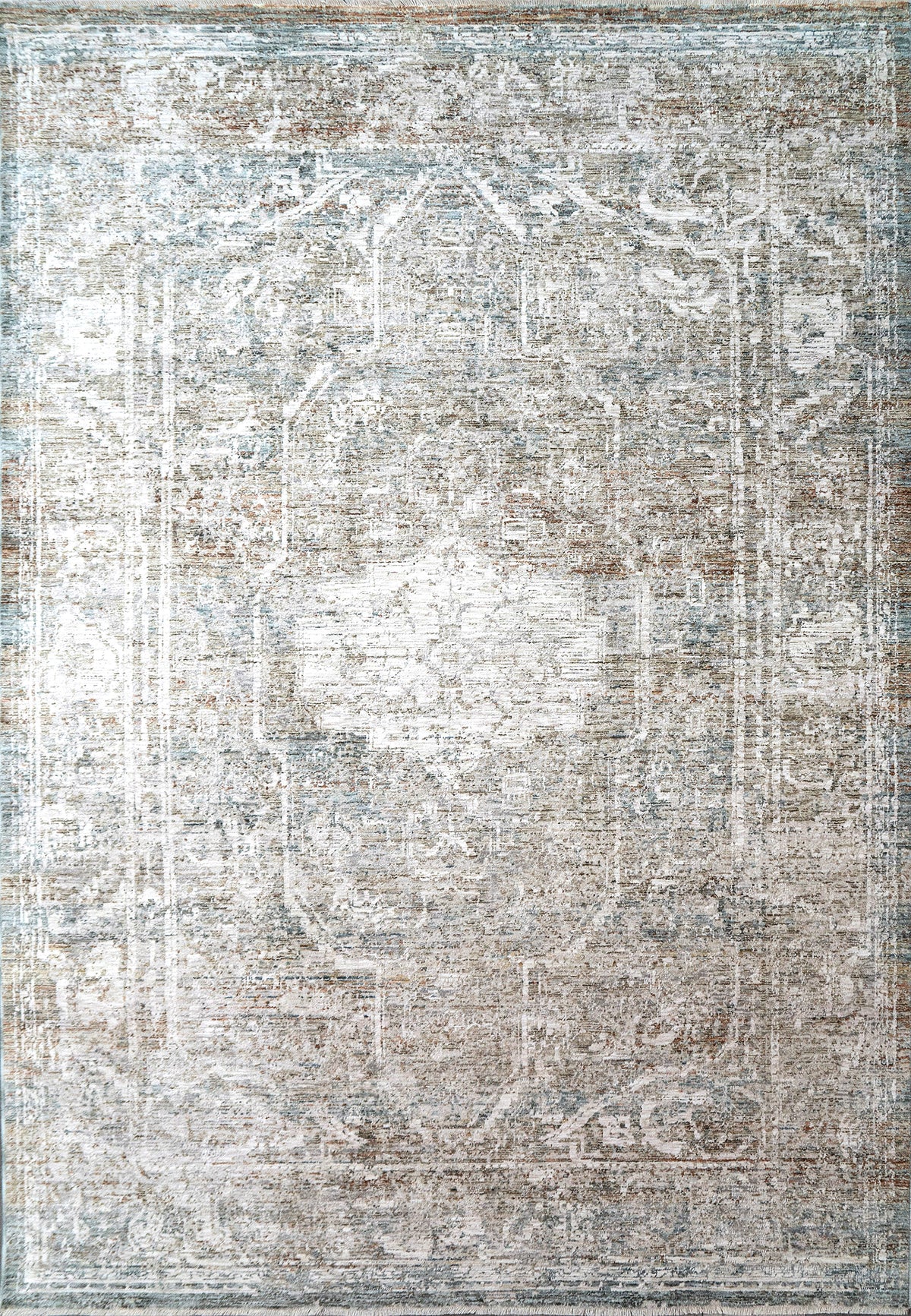 Flare 14743 Beige/Ivory/Blue rug