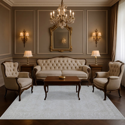 Hamilton 10605 Ivory/Grey rug – room scene