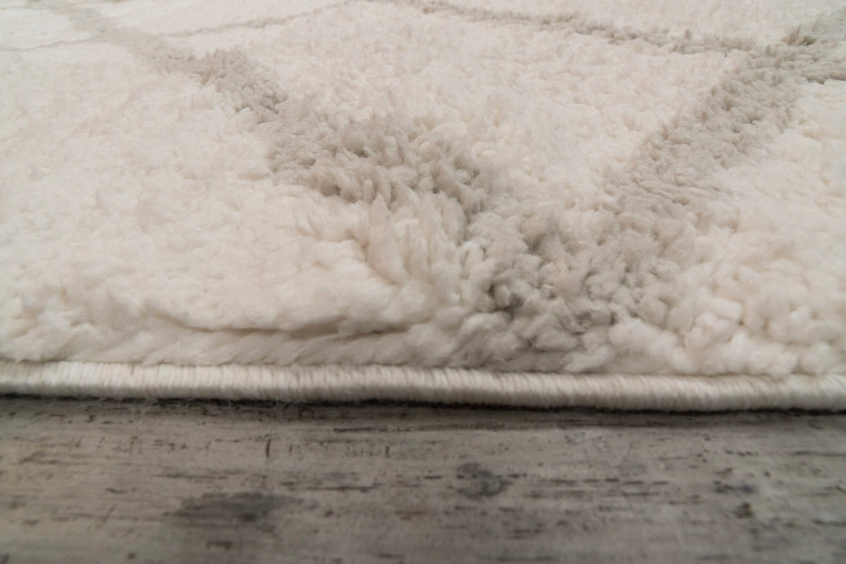 Haven 19594 Ivory/Grey rug – pile detail