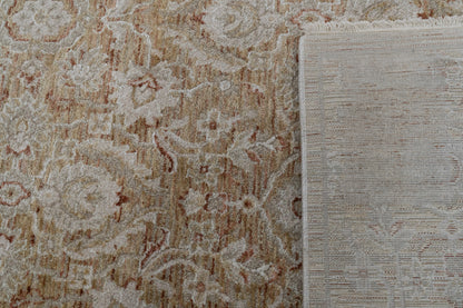 Hudson 1480 Gold/Cream rug – corner detail