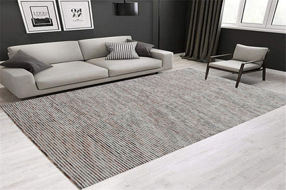 Jax 18990 Ivory/Grey/Rust rug – room scene