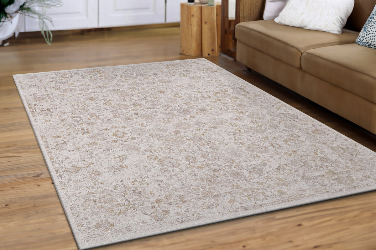 Lara 14622 Beige/Cream rug – room scene