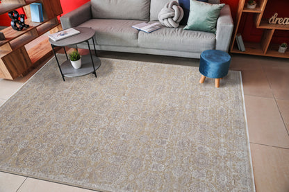 Lara 14629 Beige/Grey rug – room scene