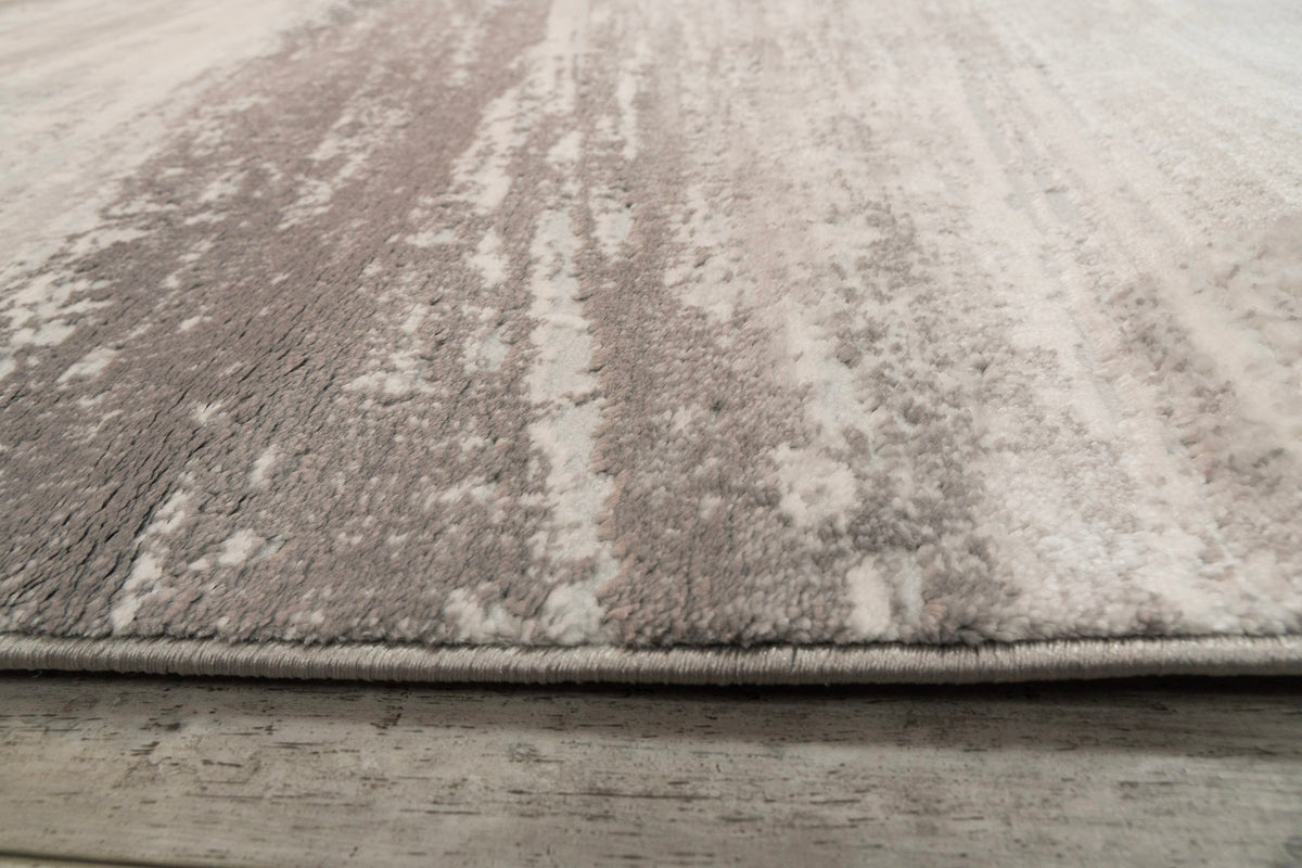 Lazer 12675 Grey/Dark Grey rug – pile detail