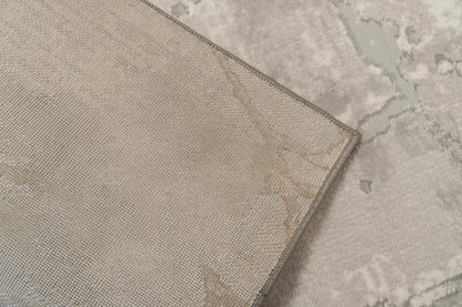 Lazer 12676 Light Grey rug – corner detail